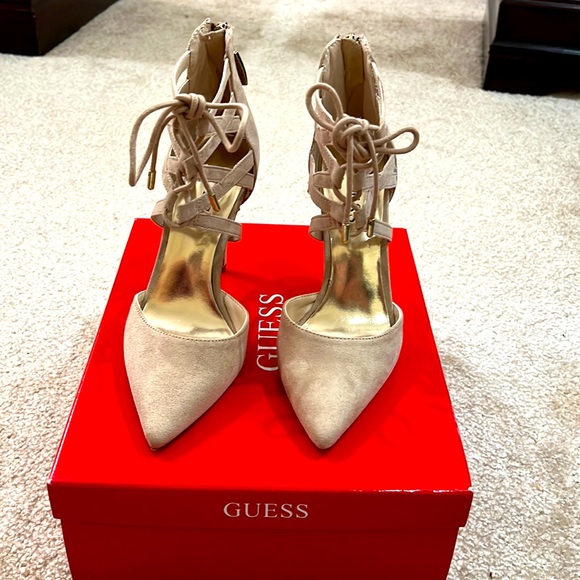 Guess shoes, Size 6 US. Color Nude. - Picture 2 of 5